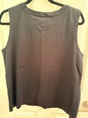 Talbots Black Sleeveless Women's Tank Top